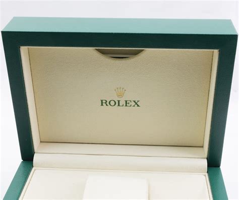 how to open green rolex box|empty Rolex box.